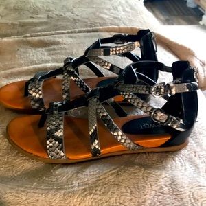 Gently worn maybe twice gladiator sandals